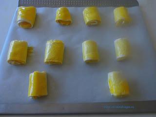 Mini napolitanas de crema