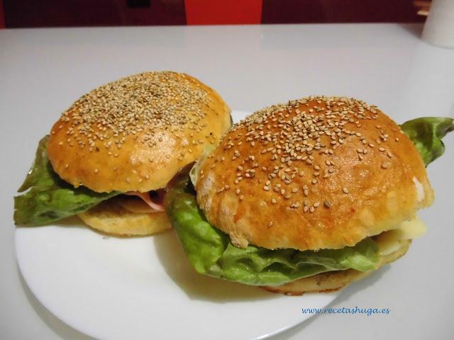 Pan de hamburguesa