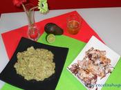 Guacamole calamares plancha