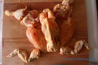 Despiece pollo 