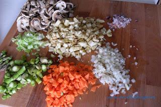 Ingredienes picados