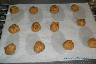 galletas en bolitas