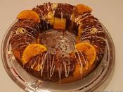 Bizcocho mármol naranja chocolate