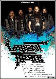 Gira española de Valient Thorr en otoño
