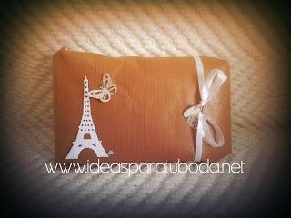 Bodas de Cine. Tarjeta de Agradecimiento Boda