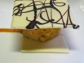Pastel albaricoques chocolate