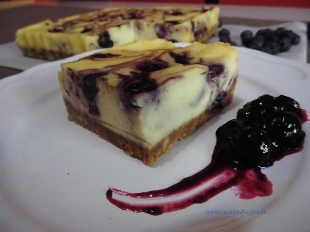 blueberry cheesecake