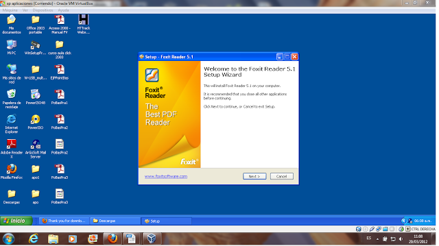5 instalación de foxit reader