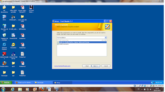 9 instalación de foxit reader