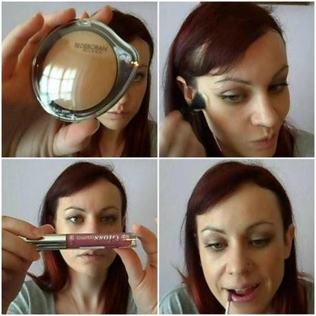 Maquillaje en tonos marrones con productos Deborah Milano