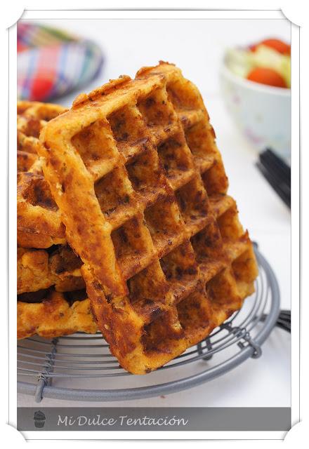 Gofres con Sabor Pizza