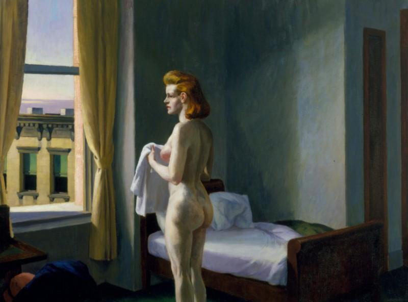 Mañana en una ciudad, 1944. Edward Hopper