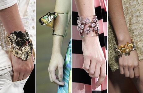 Las Joyas en la PASARELA. Joyas de pasarela: Flores