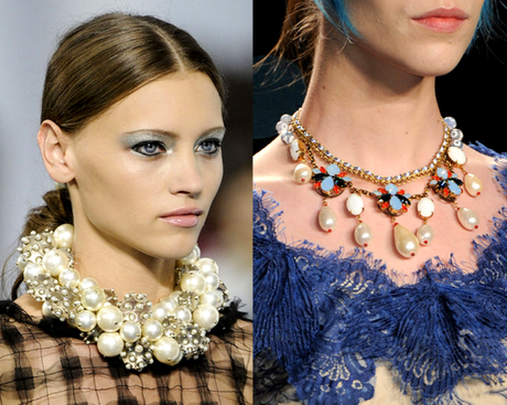 Las Joyas en la PASARELA. CHANEL - ANNA SUI - TENDENCIA JOYAS PRIMAVERA-VERANO 2013