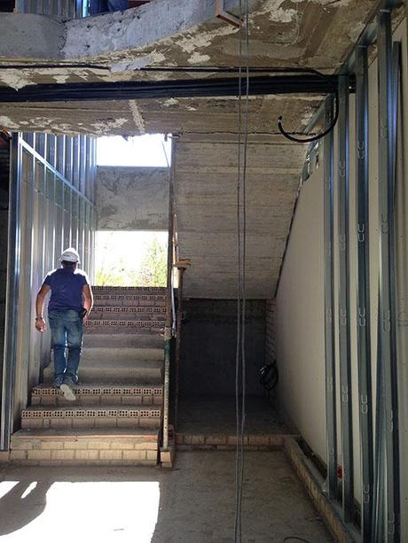 A-CERO PRESENTA IMÁGENES DE OBRA DE LA REFORMA DE LA VIVIENDA A-CERO EN SEVILLA