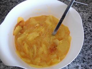 Tortilla española con pimientos de Padrón