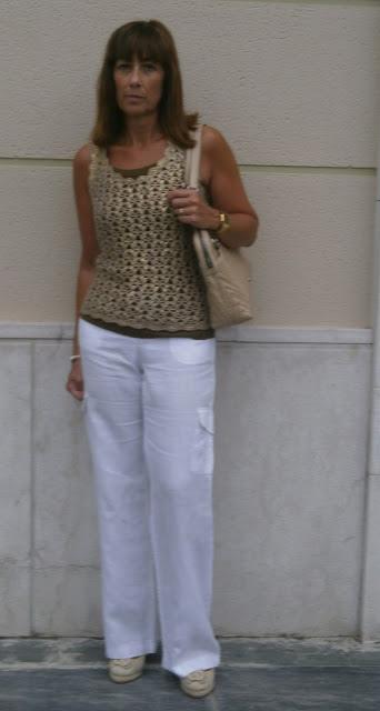 MIS LOOKS - VESTIDA DE BLANCO