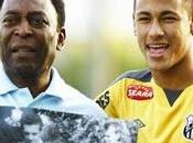 Pelé baja Neymar podio Santos