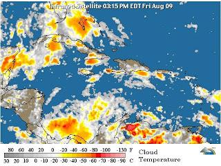 Lluvias esta tarde y la noche a causa de vaguada.