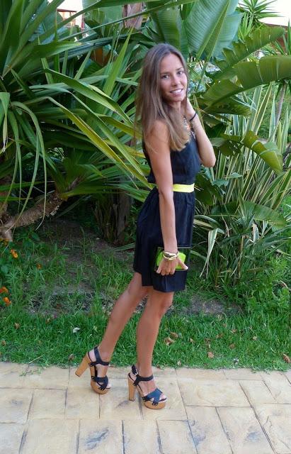 LBD w/ fluor yellow