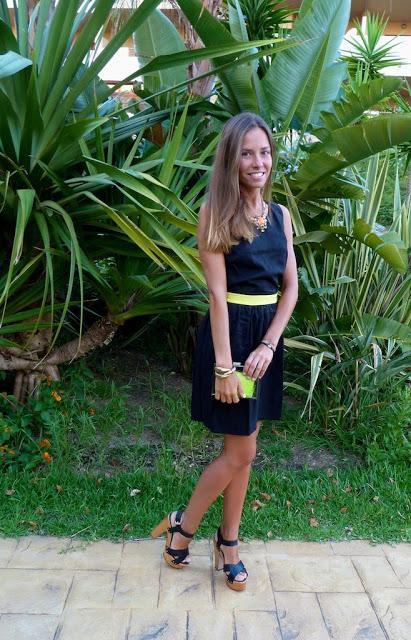 LBD w/ fluor yellow