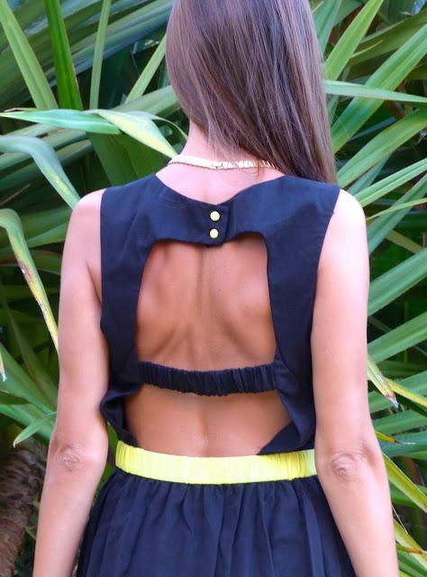 LBD w/ fluor yellow