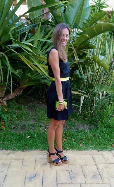 LBD w/ fluor yellow