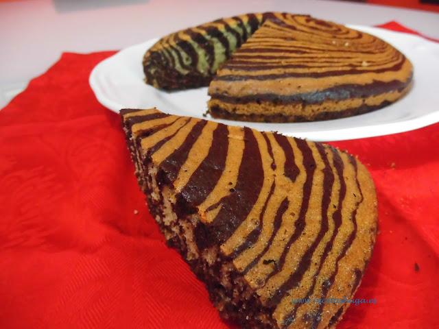 Mi versión del bizcocho tigre agazapado