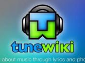 Tune Wiki: reproductor musica letras sincronizadas