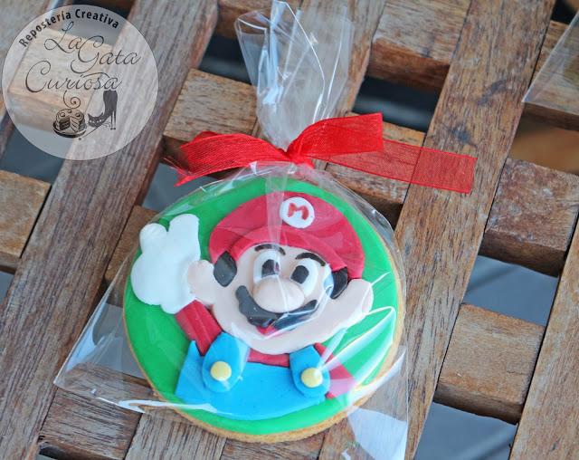 GALLETAS FONDANT MARIO BROS Y PEPPA PIG