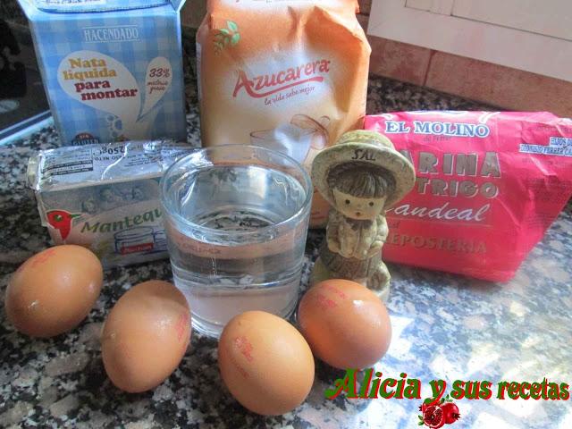 LIONESAS RELLENAS DE NATA MONT