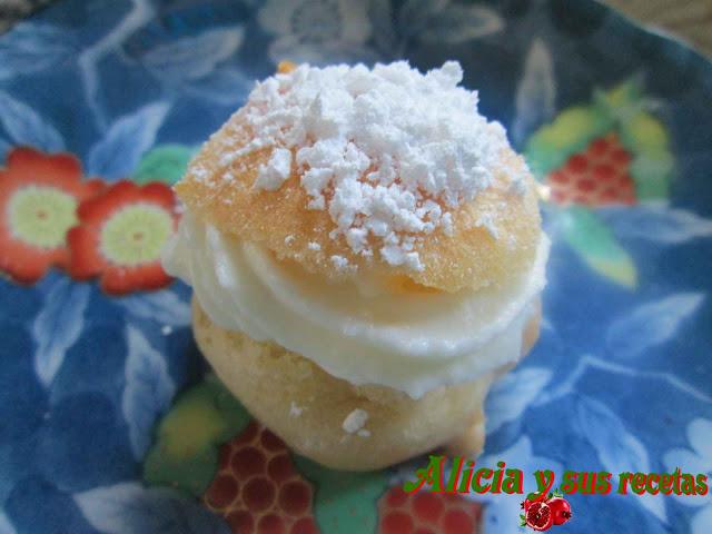 LIONESAS RELLENAS DE NATA MONT