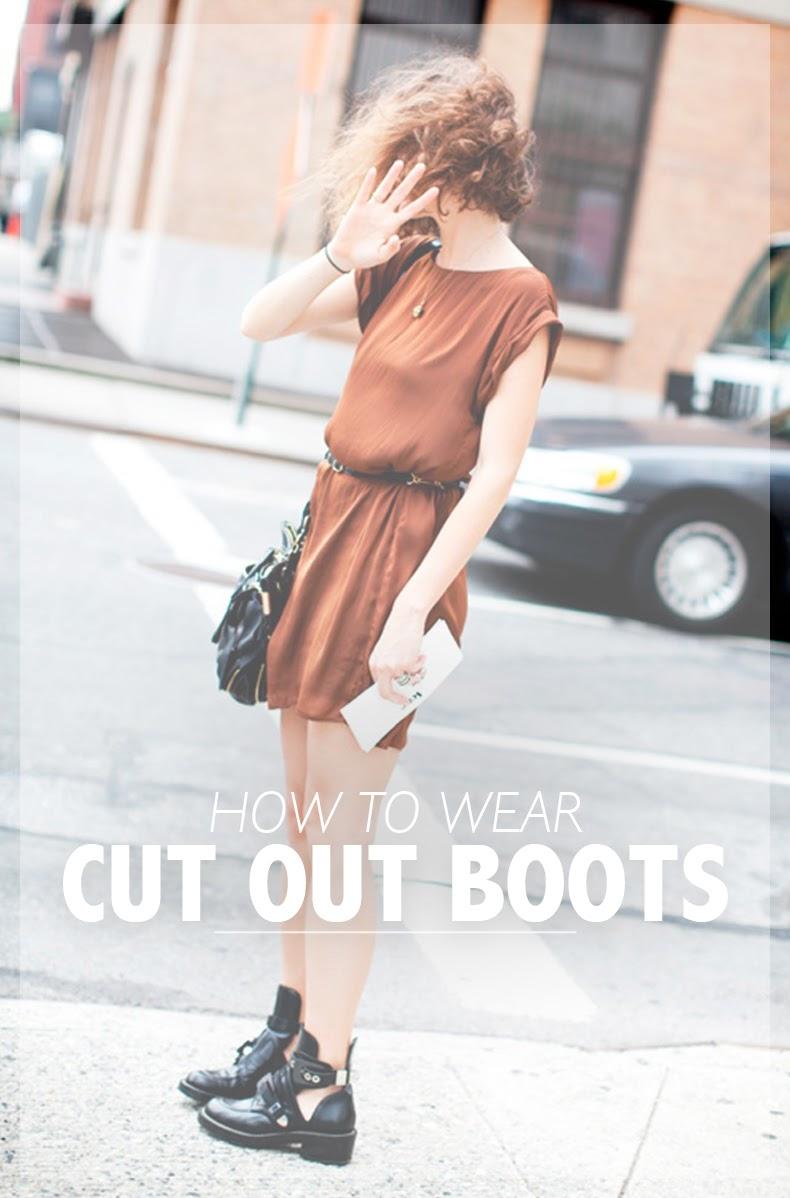 HOW TO WEAR: CUT OUT BOOTS