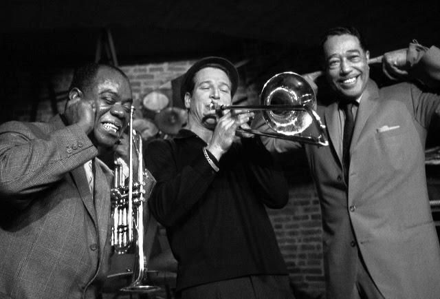 Paul Newman, Louis Armstrong, Duke Ellington