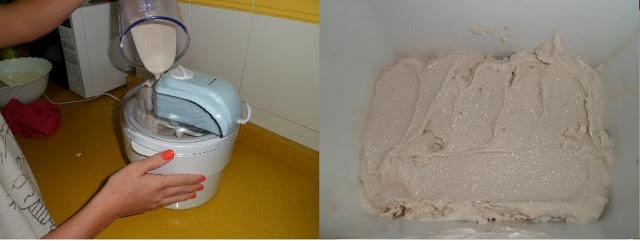 HELADO CASERO DE PLÁTANO