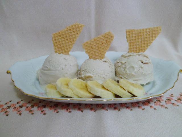 HELADO CASERO DE PLÁTANO
