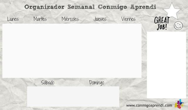 Organizador Semanal Gratuito