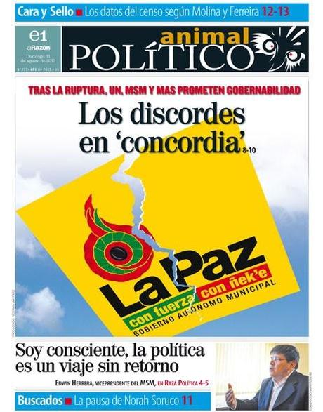 CONCEJO MUNICIPAL DE LA PAZ: los discordes en busca de gobernabilidad...