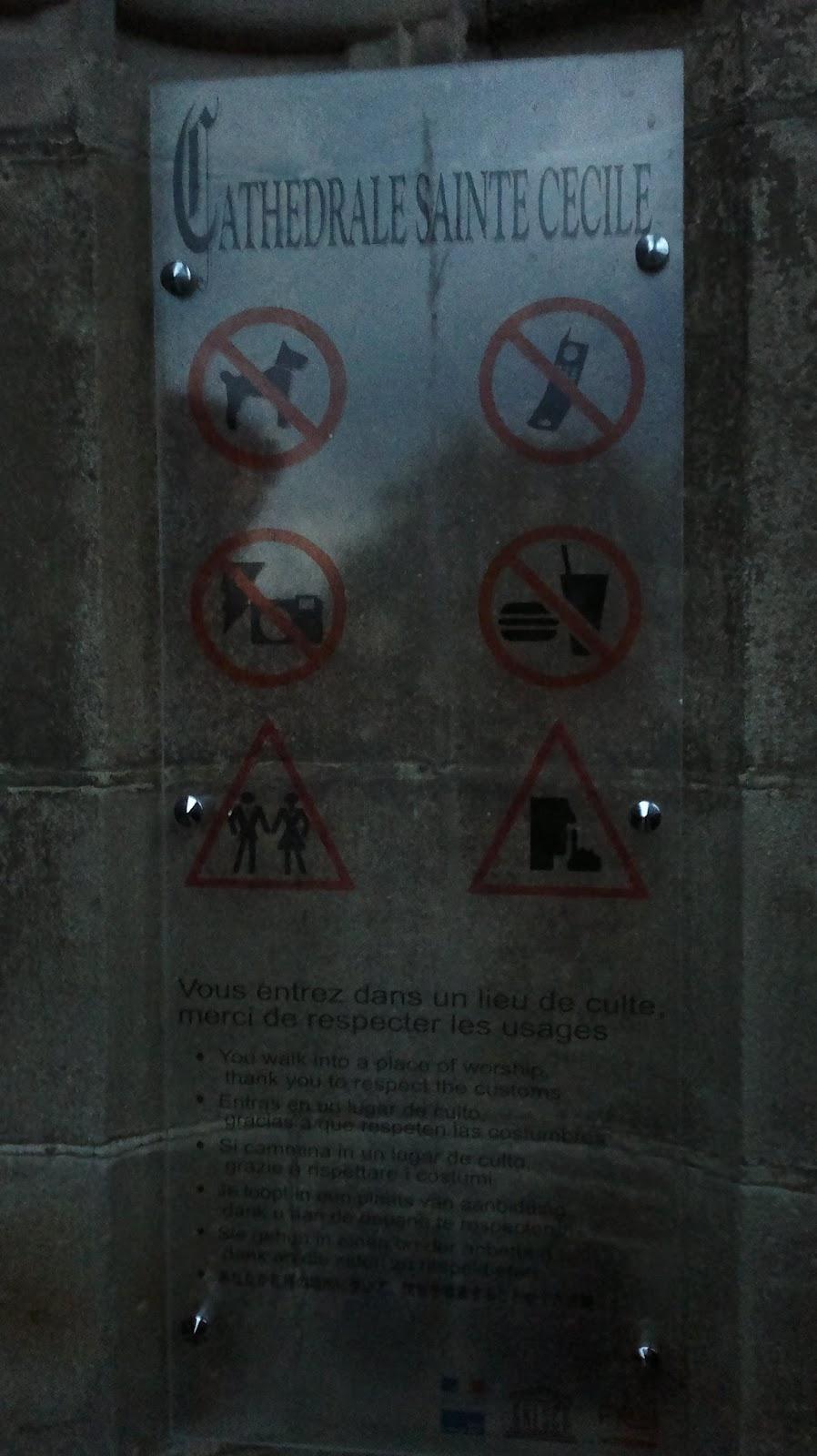 ALBI...LA RUTA DE LOS CÁTAROS...SEGUNDA PARADA, SUR DE FRANCIA...12-08-2013...