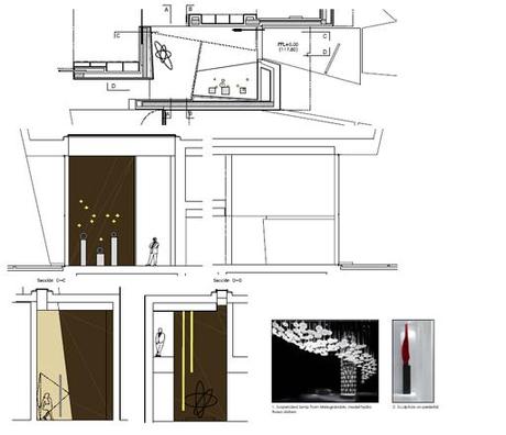 nueva propuesta de interiorismo para la vivienda en Líbano diseñada por A-cero: planta baja