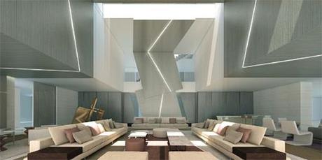 nueva propuesta de interiorismo para la vivienda en Líbano diseñada por A-cero: planta baja