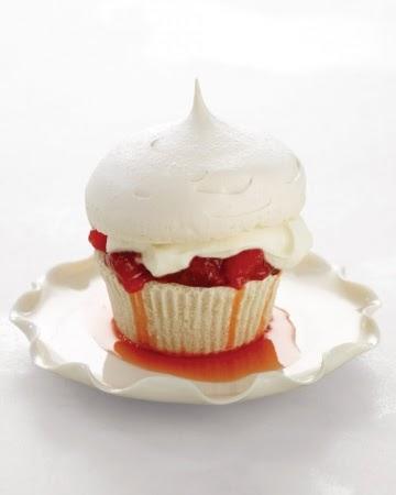 Cupcake boda fresas Fresas con merengue