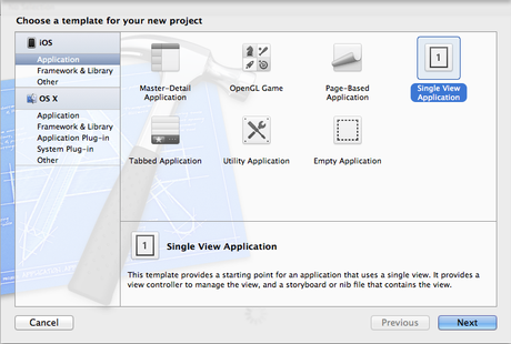 iOS desde Cero: Storyboards Single View application Vista unica