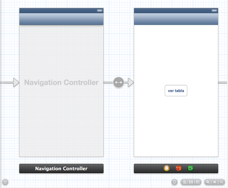 navigation controller conectado a view controller pro storyboard