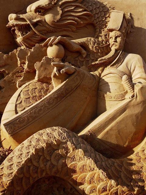 Esculturas de arena de Joo Heng Tang