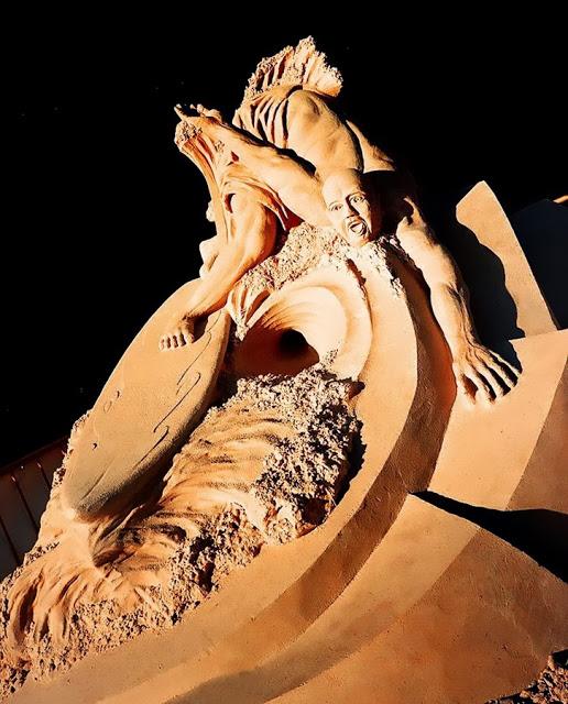 Esculturas de arena de Joo Heng Tang