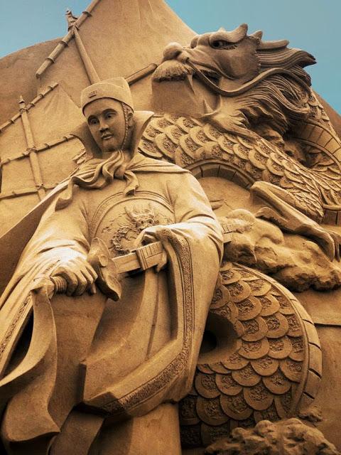 Esculturas de arena de Joo Heng Tang