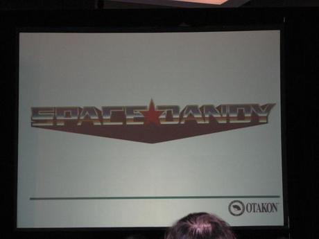 Space Dandy logo screener