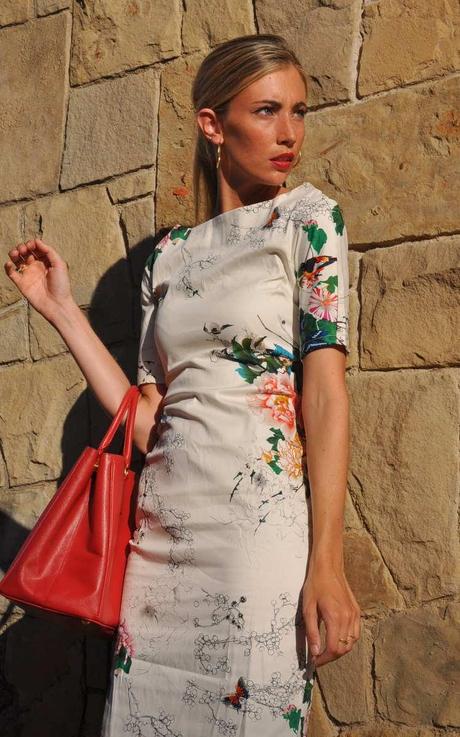 Chinese print Dress