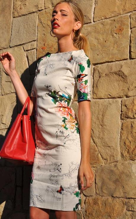 Chinese print Dress